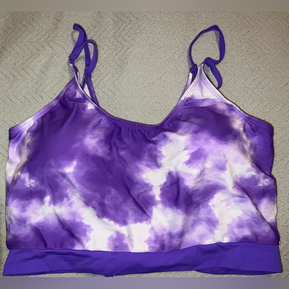 Coral Reef Swim Nwt Coral Reef Neon Tie Dyed High Rise Reversible